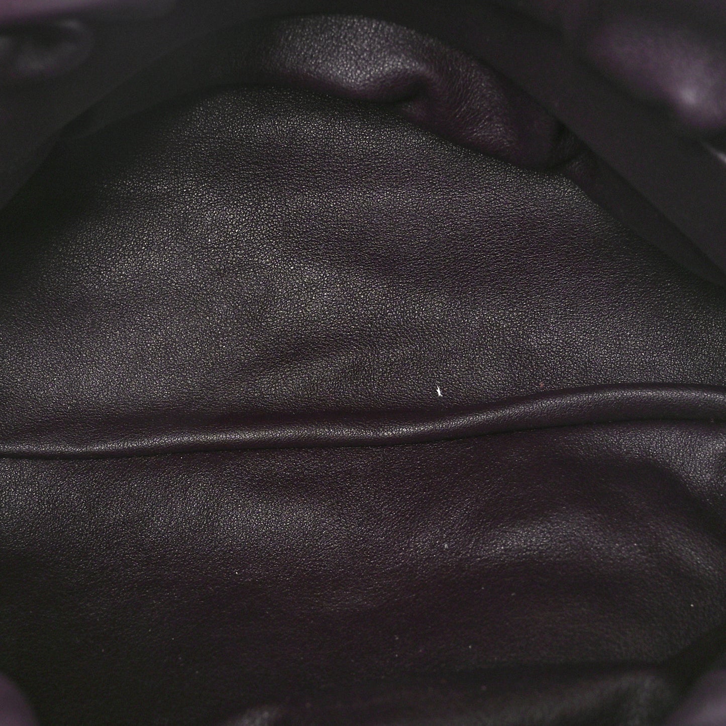 Calfskin The Pouch Chain Grape