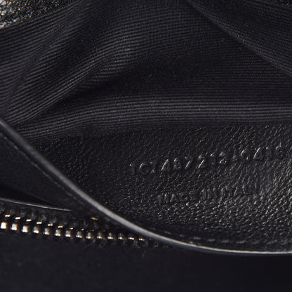 Saint Laurent Sheepskin Matelasse Chevron Monogram Medium College Bag Black 8 of 10