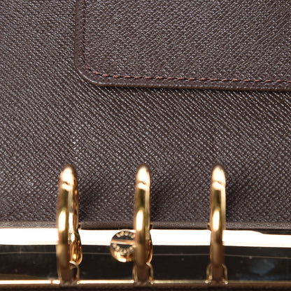 Louis Vuitton Damier Ebene Medium Ring Agenda Cover 11 of 11