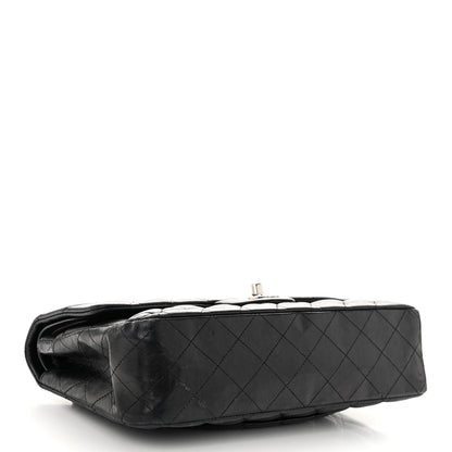 Chanel Lambskin Quilted Medium Double Flap Black 4 of 10