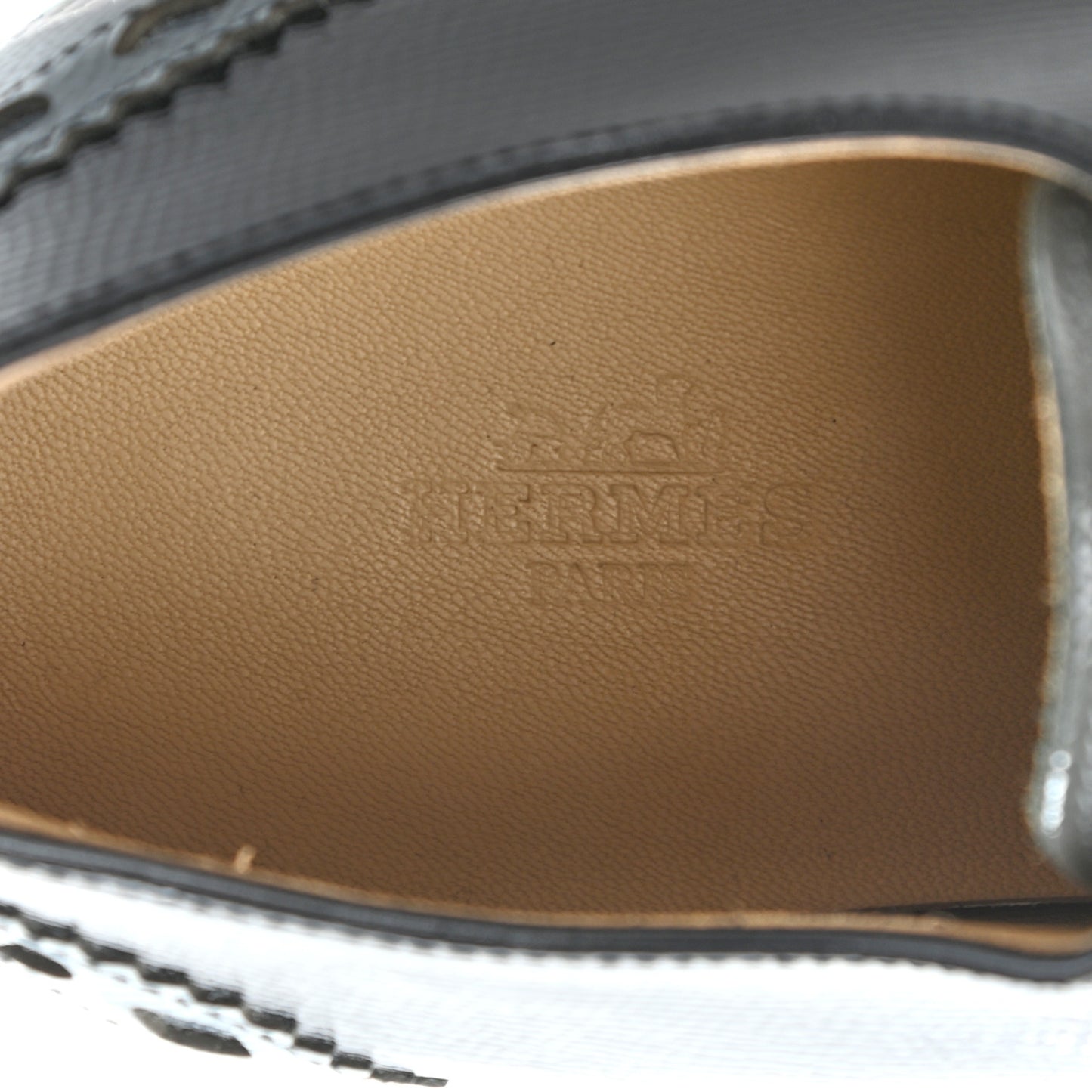 Patent Epsom Norton Richelieu Sneakers 39.5 Bleu Ardoise Gris
