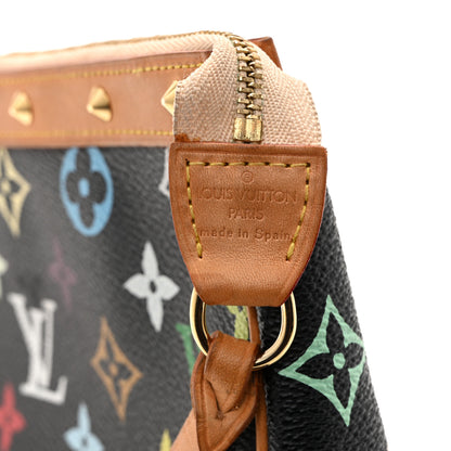 Louis Vuitton Monogram Multicolor Pochette Accessories Black 6 of 14