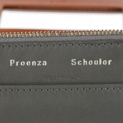 Proenza Schouler Smooth Calfskin PS11 Chain Wallet Heather Grey 7 of 7