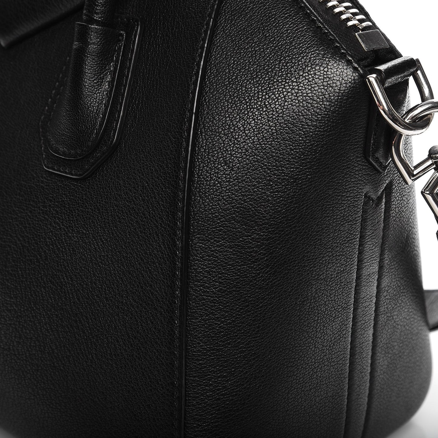 Sugar Goatskin Small Antigona Black