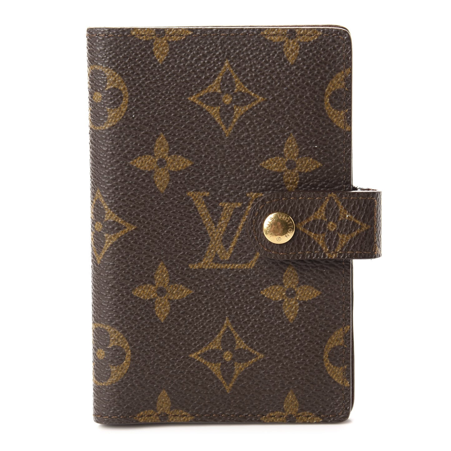 Monogram Mini Agenda Cover w Pencil