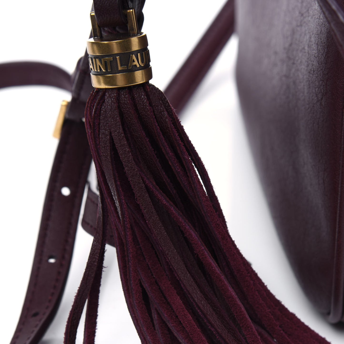 Lambskin Monogram Lou Camera Bag Burgundy