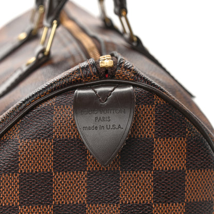 Louis Vuitton Damier Ebene Speedy 35 6 of 17
