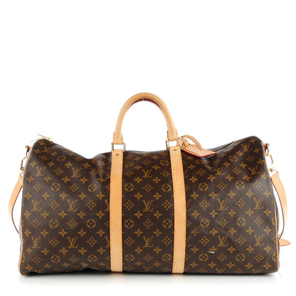 Louis Vuitton Monogram Keepall Bandouliere 55 1 of 12