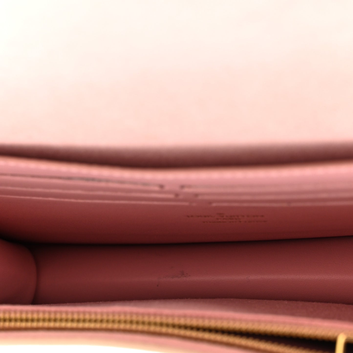 Damier Azur Croisette Chain Wallet Rose Ballerine