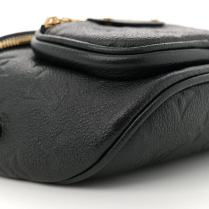 Louis Vuitton Empreinte Mini Bumbag Black 8 of 12