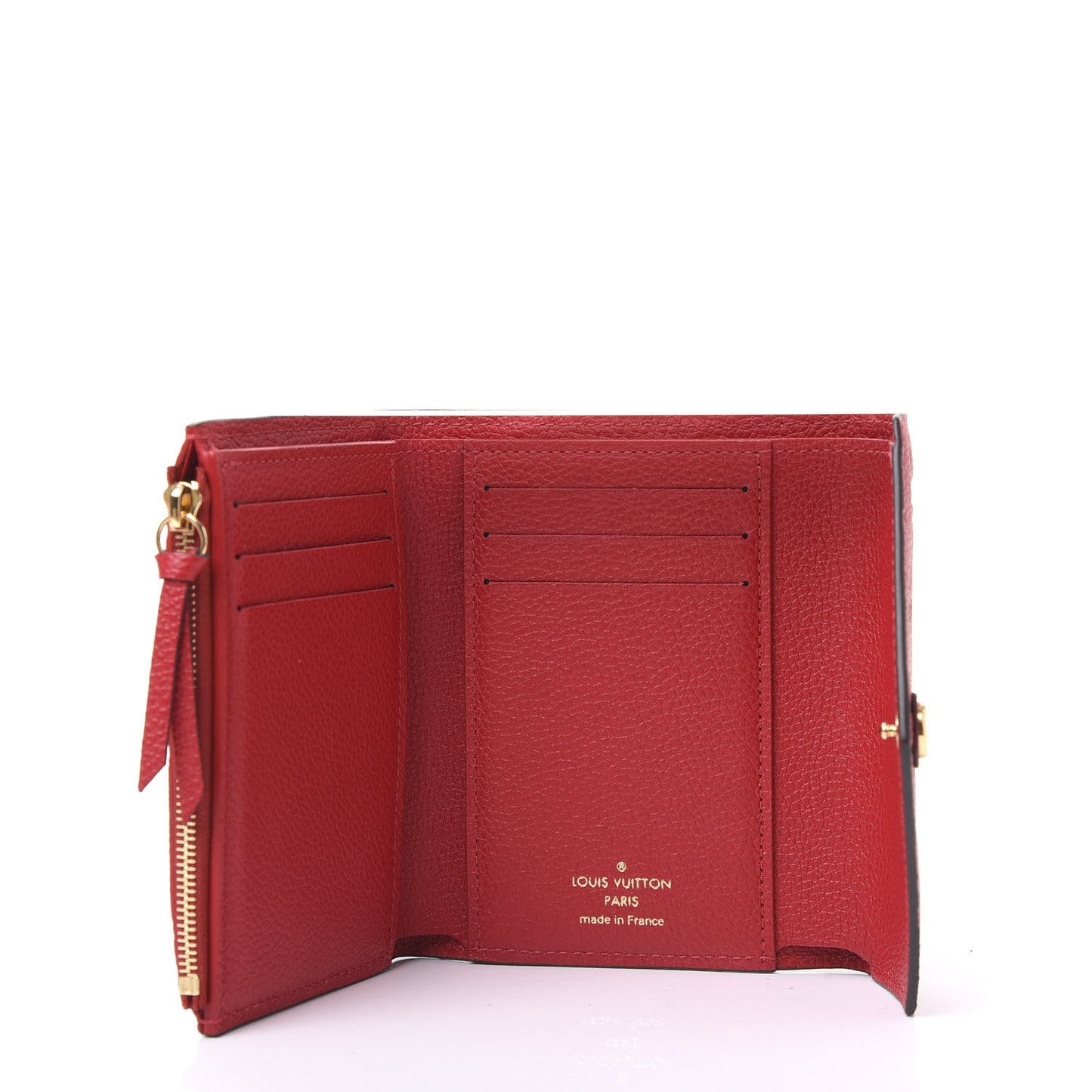 Empreinte Victorine Wallet Scarlet