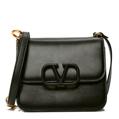 Valentino Garavani Smooth Calfskin Small VSling Shoulder Bag Black 1 of 5