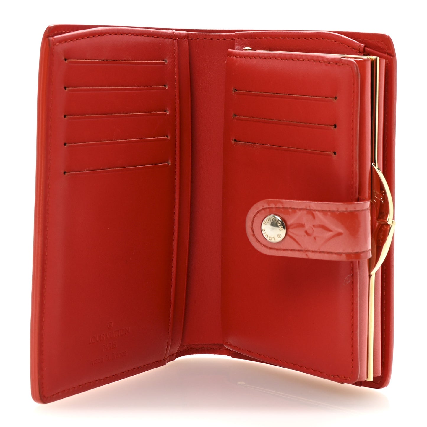 Vernis French Purse Wallet Cherry