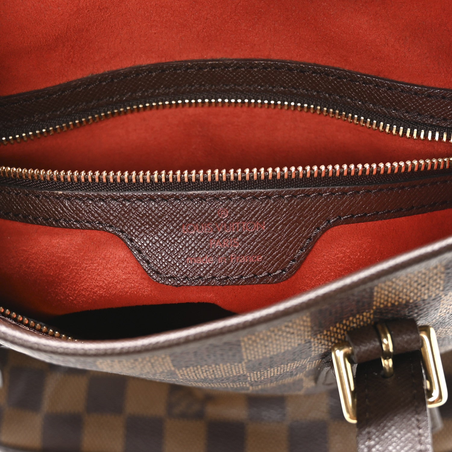 Louis Vuitton Damier Ebene Marais Bucket 23 7 of 11