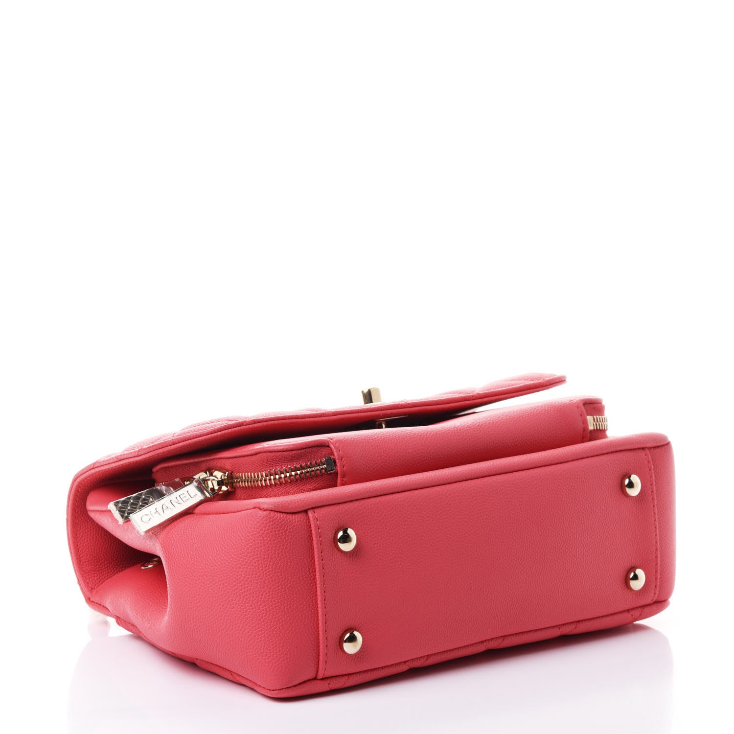 Chanel Caviar Quilted Medium Business Affinity Flap Pink 3 of 4