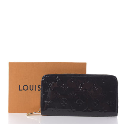 Louis Vuitton Vernis Zippy Wallet Blue Infini 7 of 7