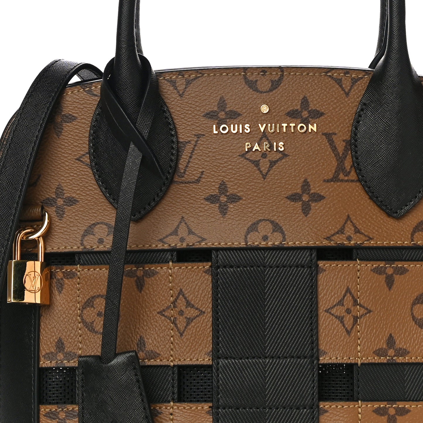 Reverse Monogram Tressage Tote