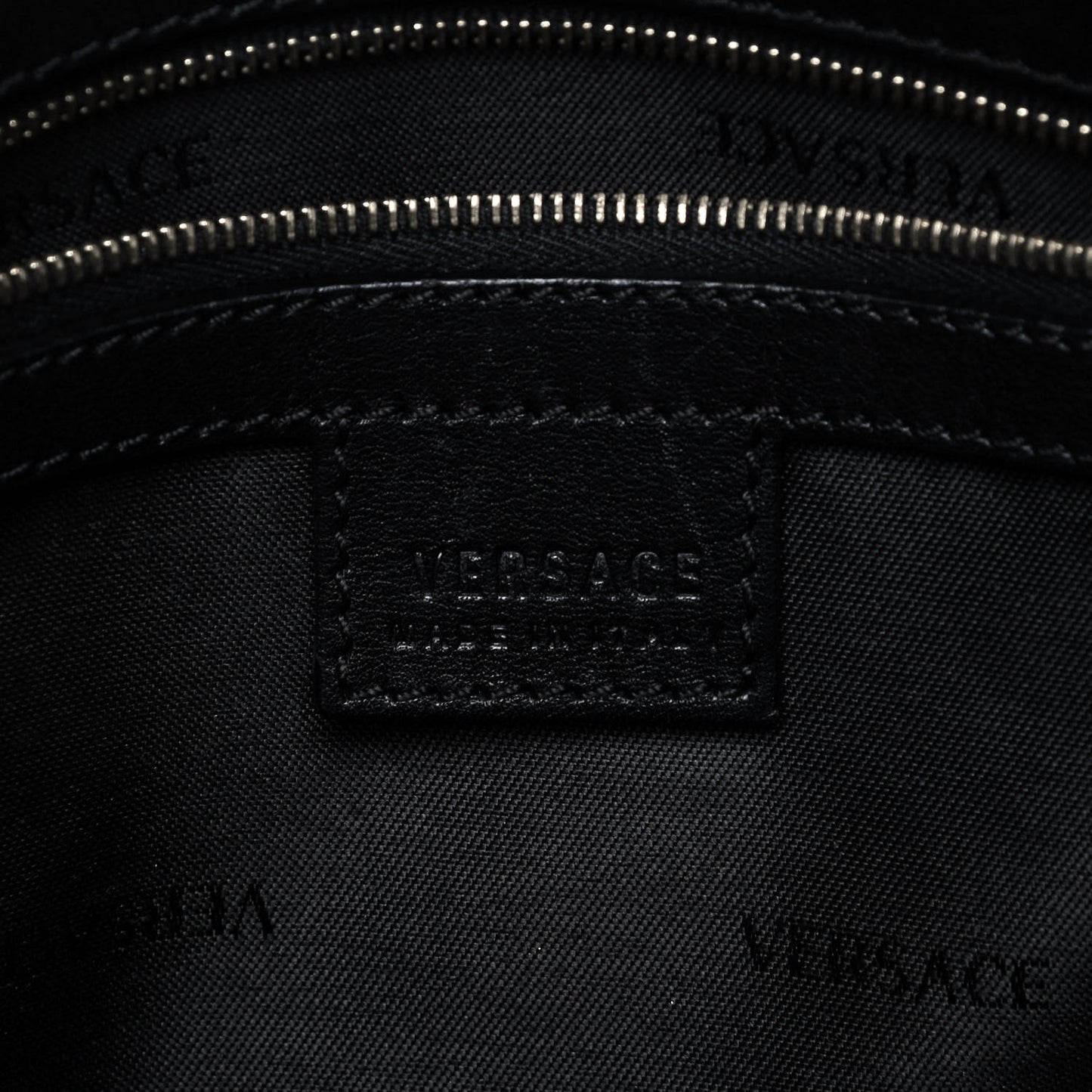 Nappa Quilted Icon Bowler Black