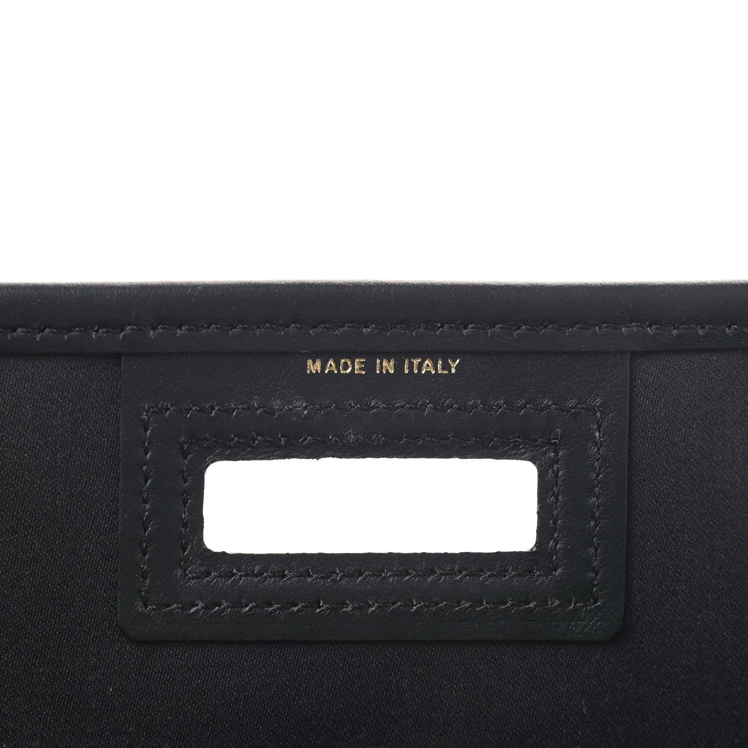 Fendi Glazed Fabric Vitello Century FF 1974 Stamp Patch Medium Peekaboo Defender Cover Mogano Panna Black 6 of 13