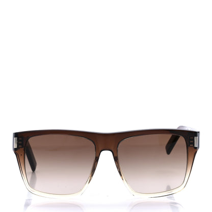 Saint Laurent Acetate Sunglasses SL 424 Brown 2 of 8