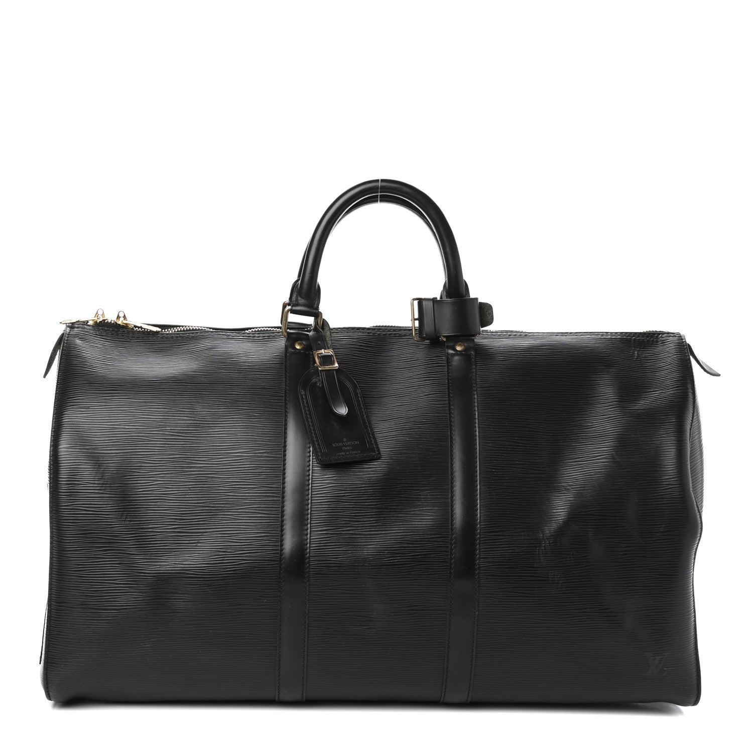 Louis Vuitton Epi Keepall 50 Black 1 of 9