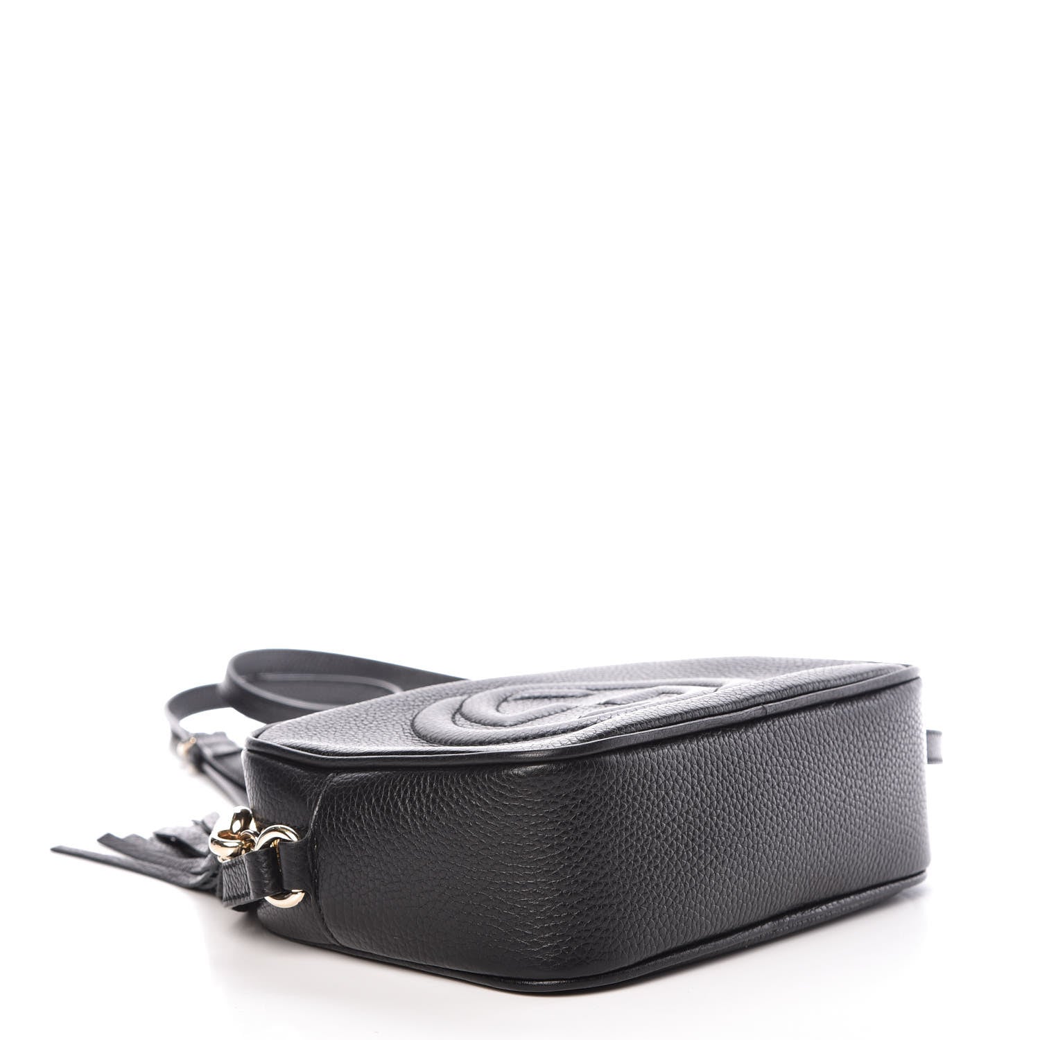Gucci Pebbled Calfskin Small Soho Disco Bag Black 4 of 9