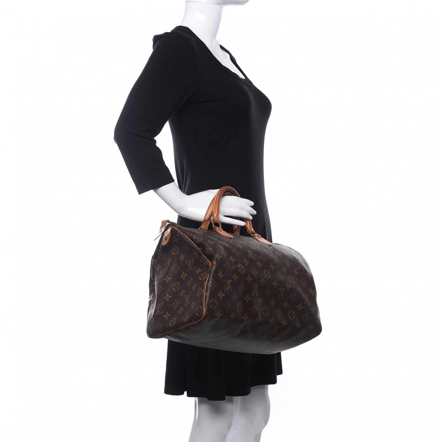 Louis Vuitton Monogram Speedy 35 2 of 17