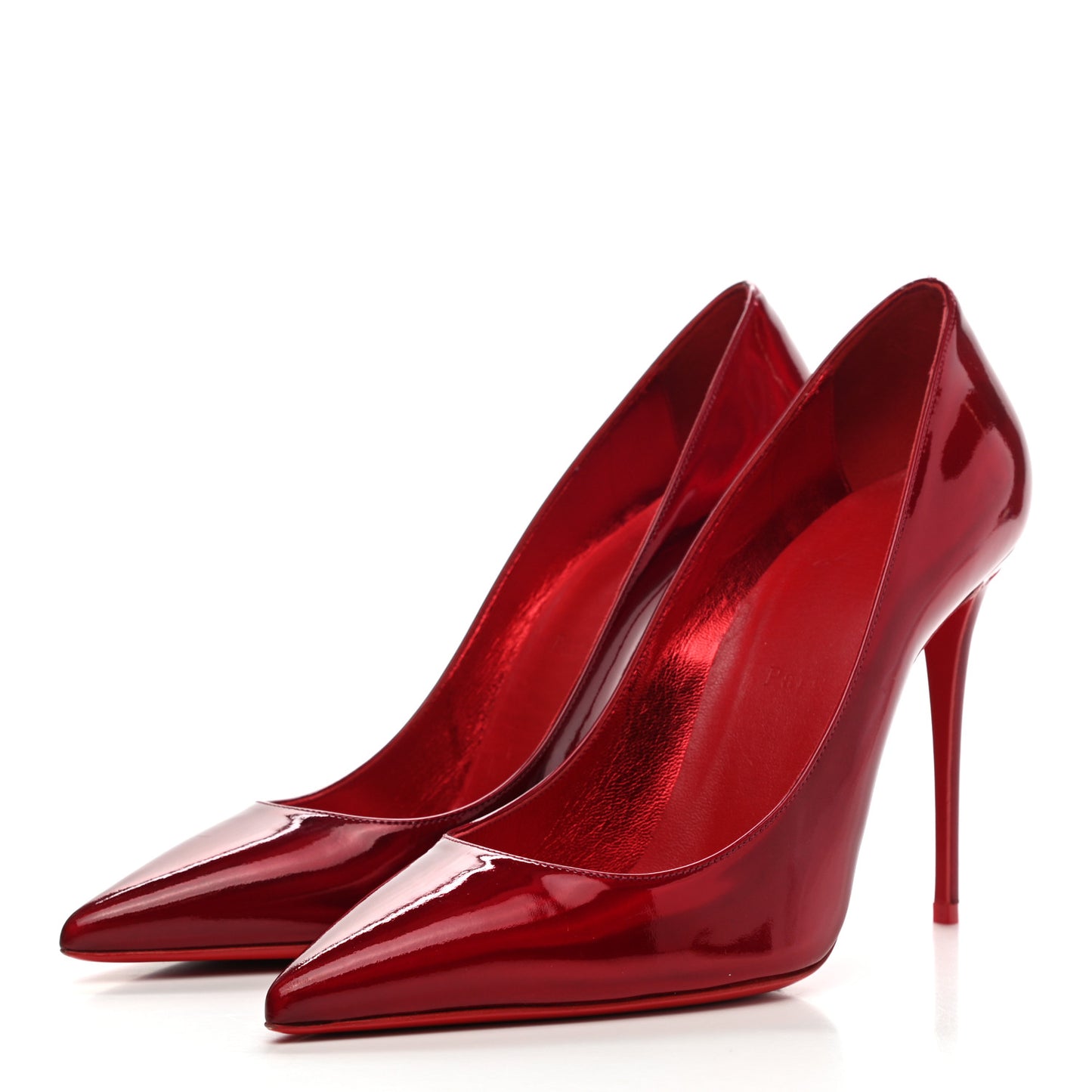 Metallic Patent Psychic So Kate 120 Pumps 39.5 Loubi