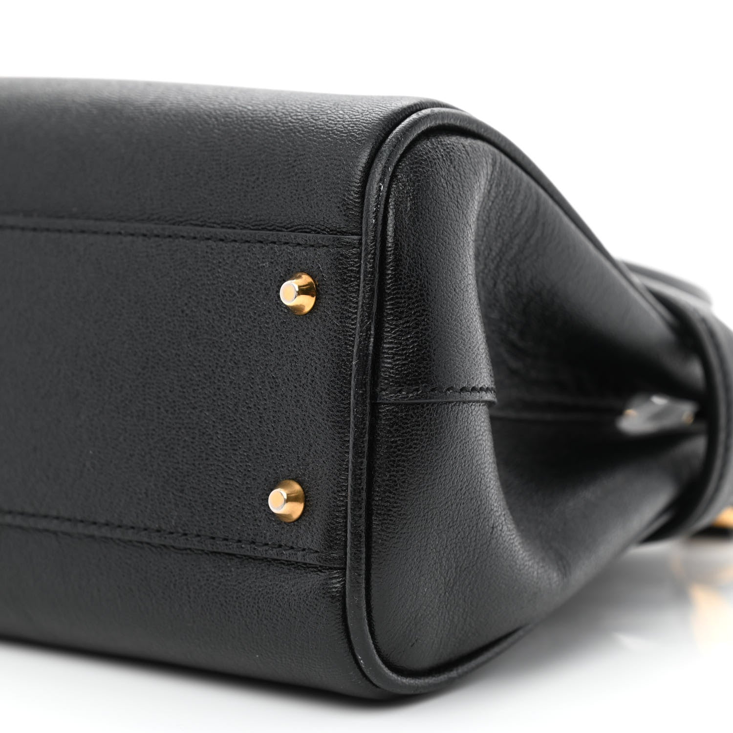 Gucci New Sakai Calfskin Lux Small Dahlia Top Handle Shoulder Bag Black 10 of 12