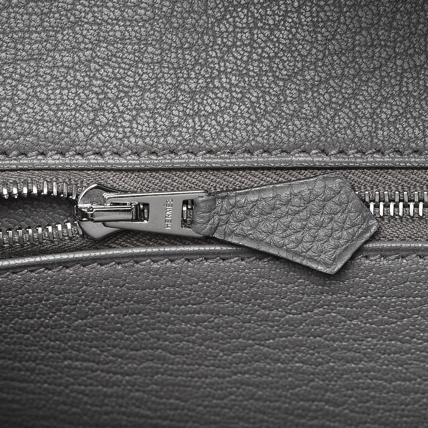 Hermes Togo Birkin 25 Etain 14 of 31