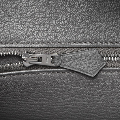 Hermes Togo Birkin 25 Etain 14 of 31