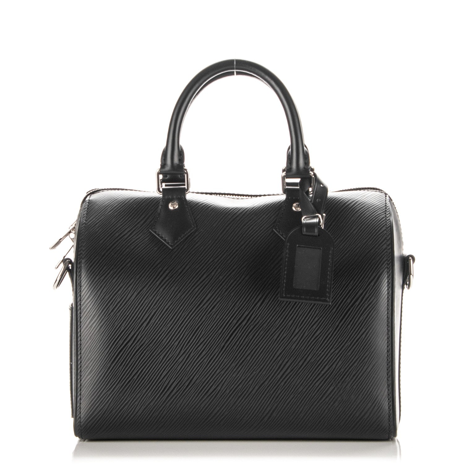 Louis Vuitton Epi Speedy Bandouliere 25 Black 1 of 8