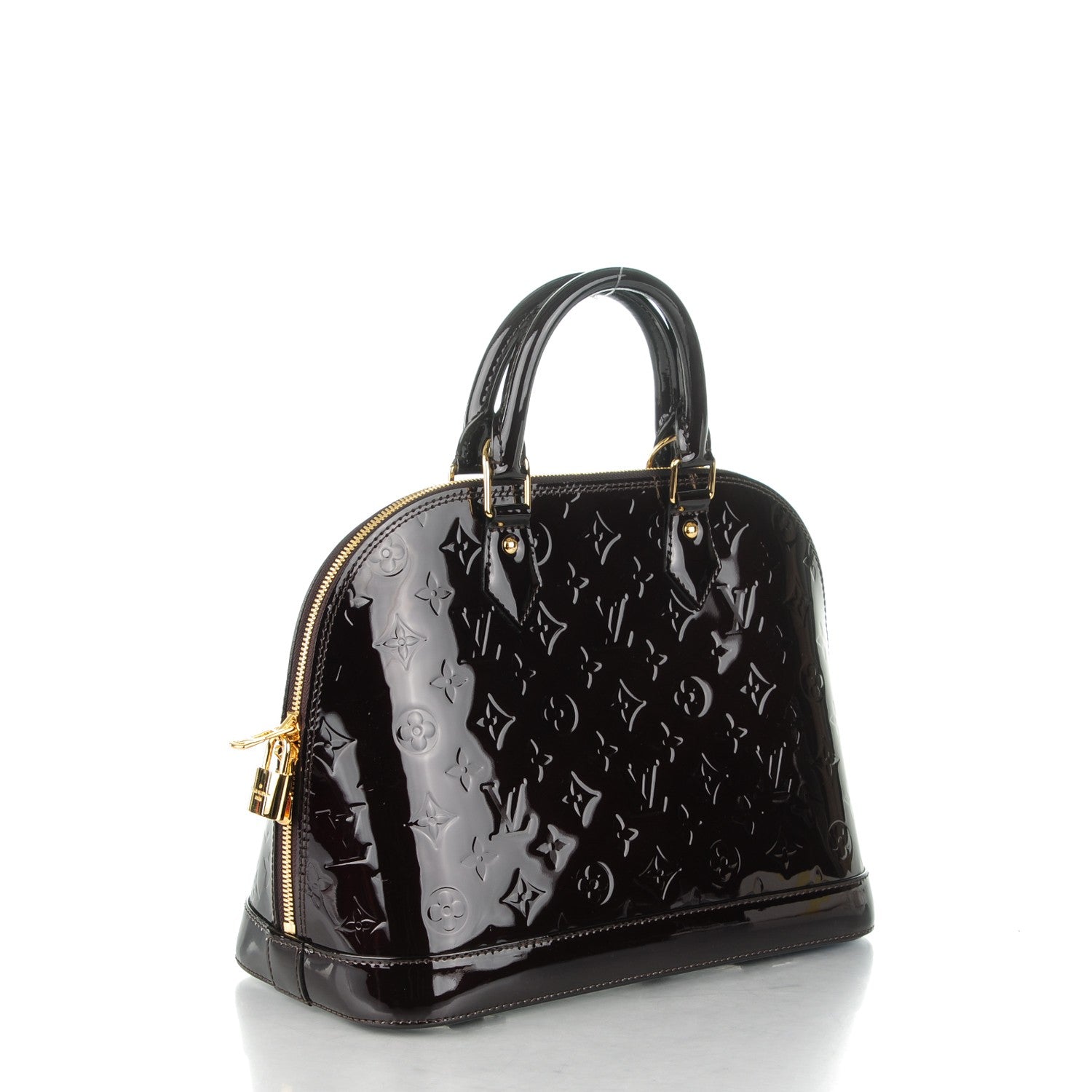Louis Vuitton Vernis Alma PM Amarante 3 of 7