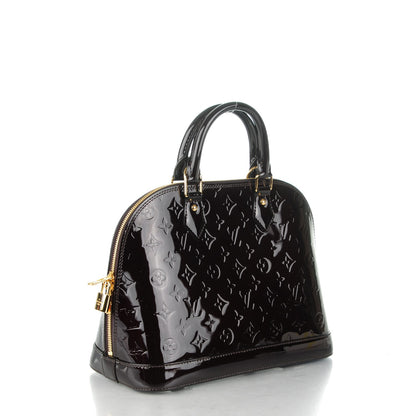 Louis Vuitton Vernis Alma PM Amarante 3 of 7
