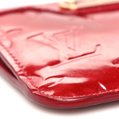 Louis Vuitton Vernis Key Pouch Cherry 8 of 13