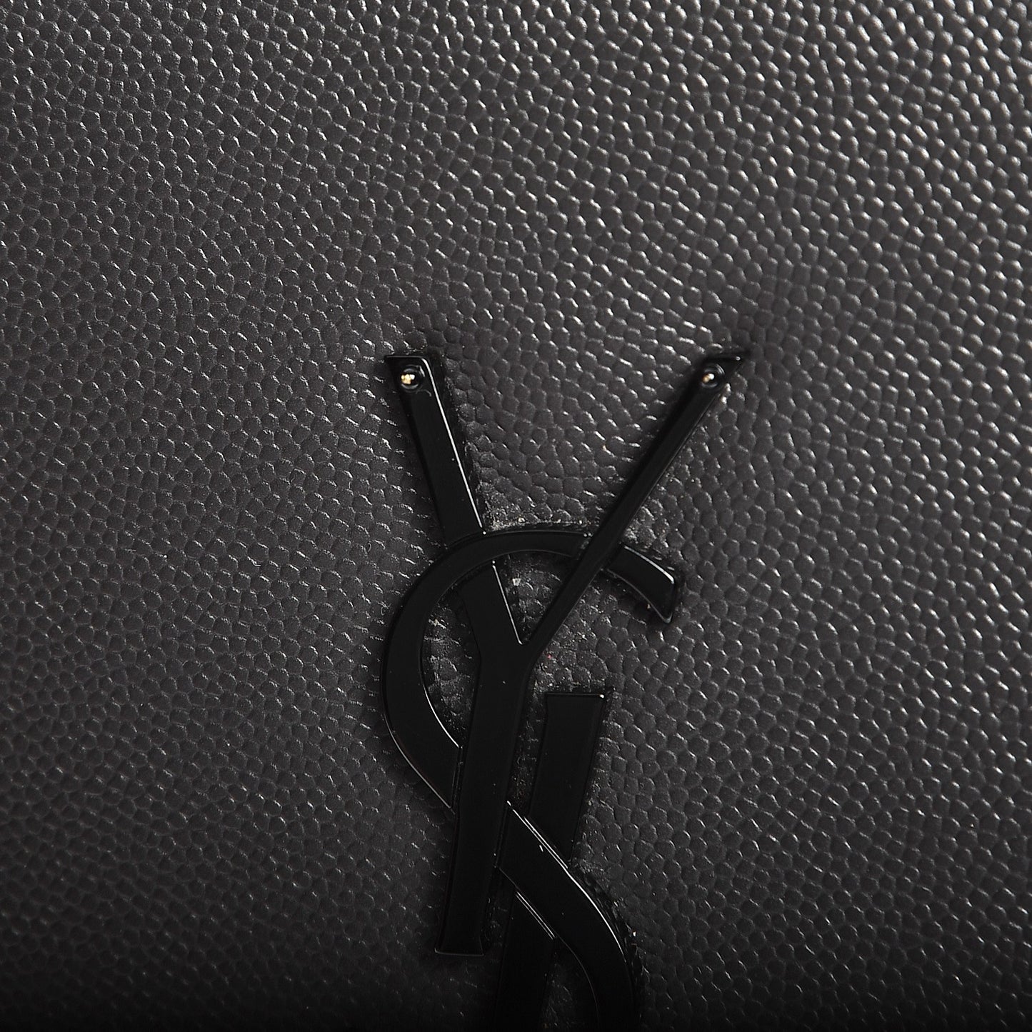 Grain De Poudre Medium Classic Monogram Kate Satchel Coal