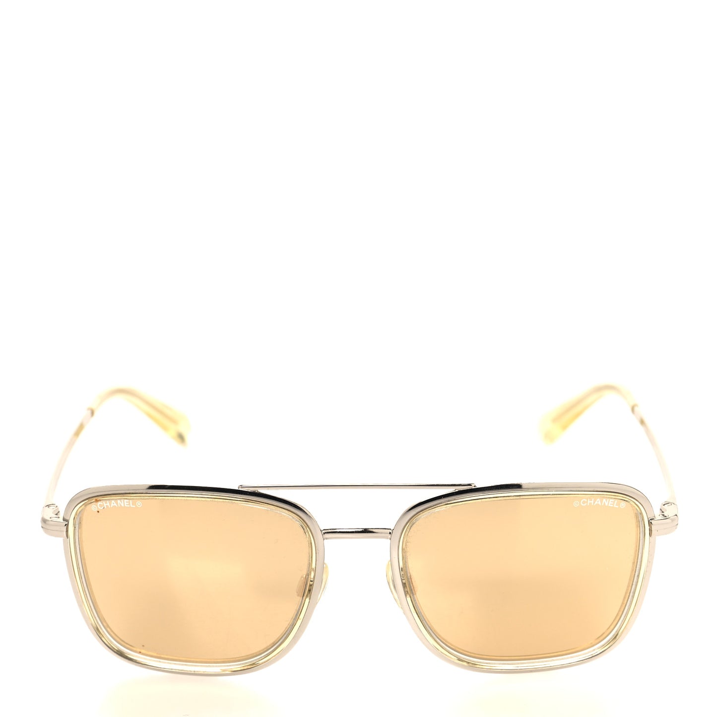 Metal Pilot Sunglasses 4241 Silver