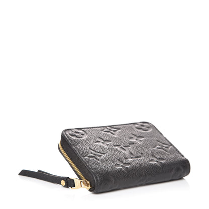 Louis Vuitton Empreinte Zippy Coin Purse Black 4 of 6