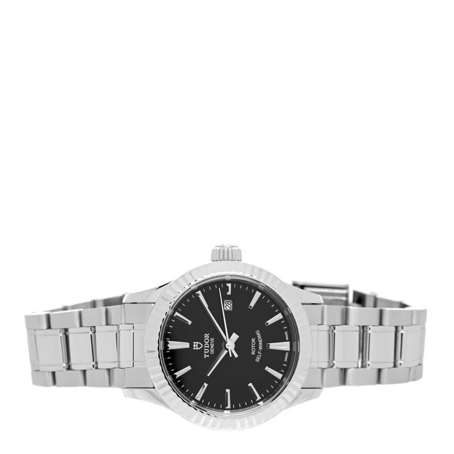 Stainless Steel 28mm Style Automatic Watch Black 12110