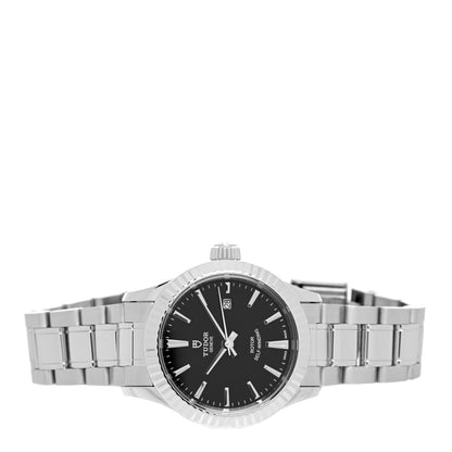 TUDOR Stainless Steel 28mm Style Automatic Watch Black 12110 2 of 4