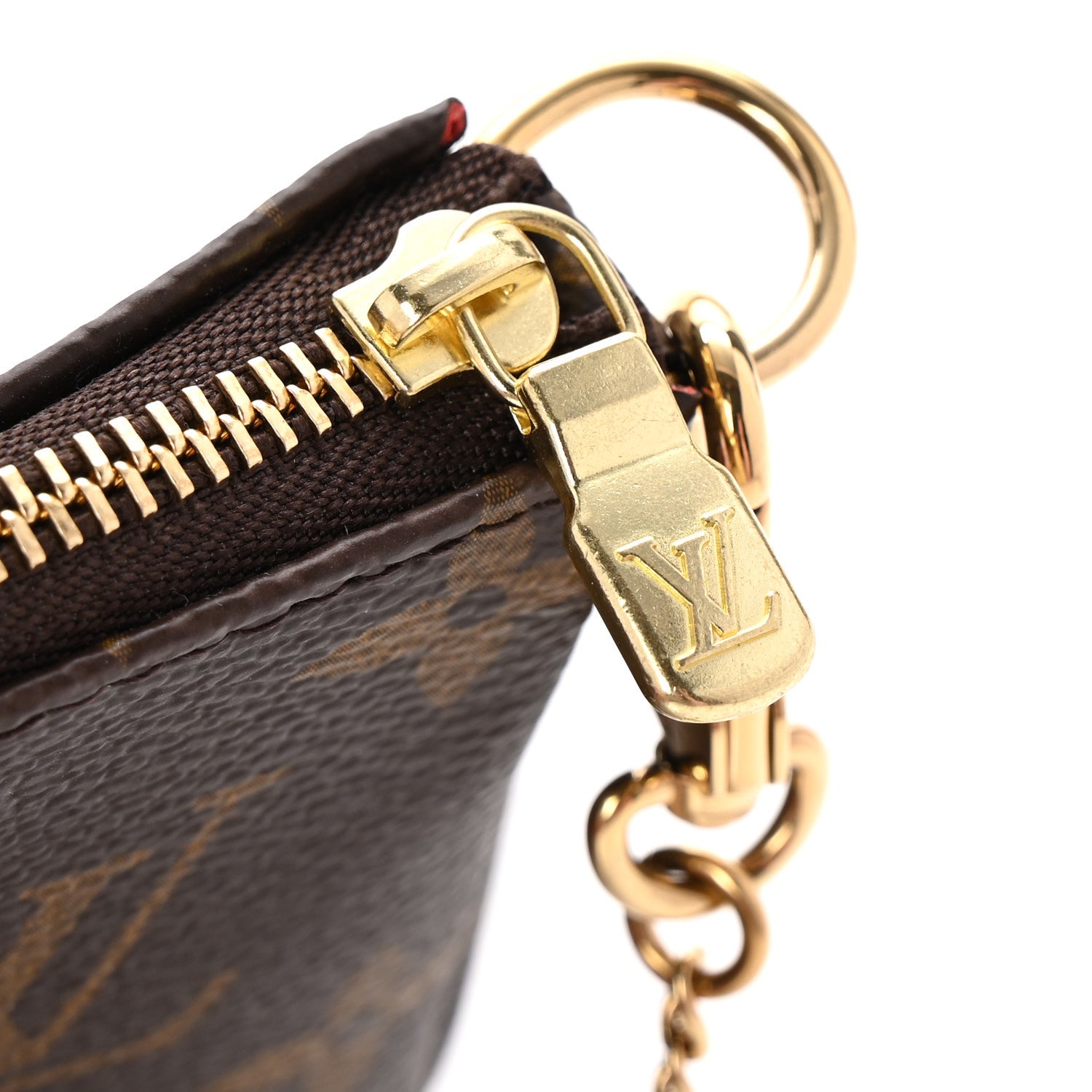 Louis Vuitton Monogram 2020 Christmas Animation Bumper Cars Mini Pochette Accessories Coquelicot 8 of 8