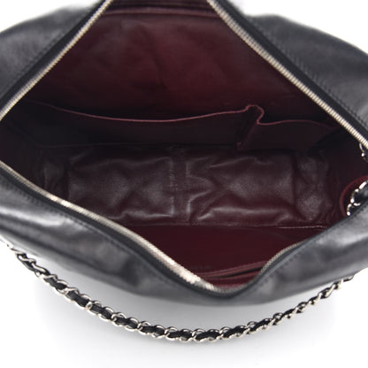 Chanel Lambskin Quilted Medium Camera Case Black 5 of 9
