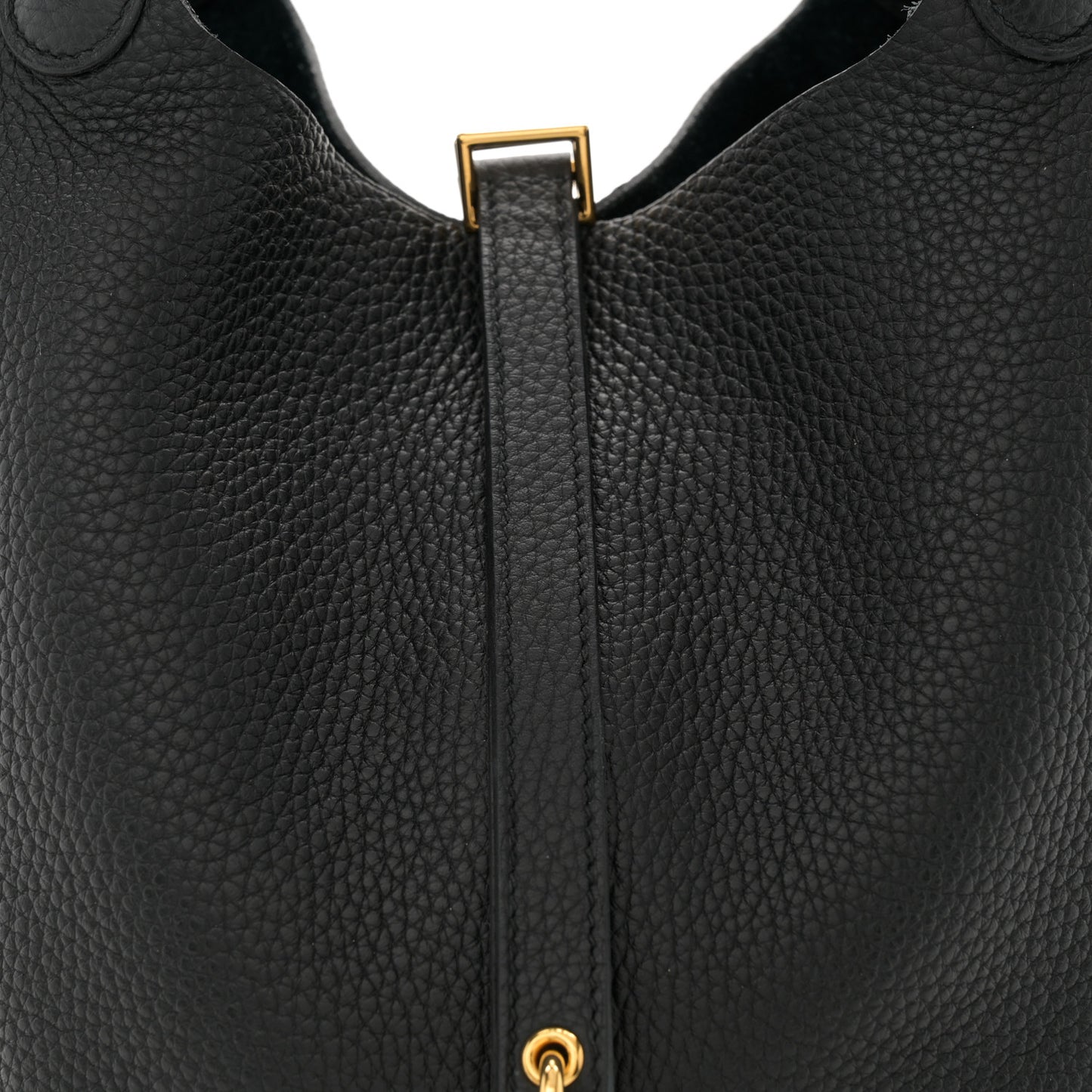 Taurillon Clemence Picotin Lock 22 MM Black