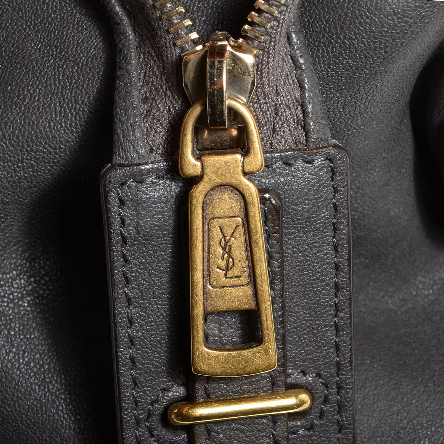 Saint Laurent Sheepskin Medium Cabas ChYc Light Seppia 8 of 10