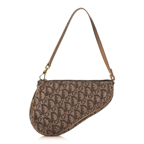 Monogram Mini Saddle Pochette Brown