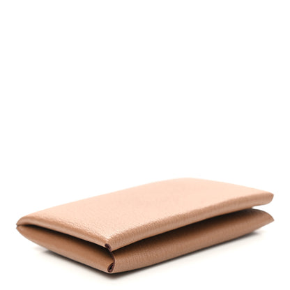 Hermes Chevre Mysore Verso Calvi Card Case Quebracho Mauve Sylvestre 4 of 8