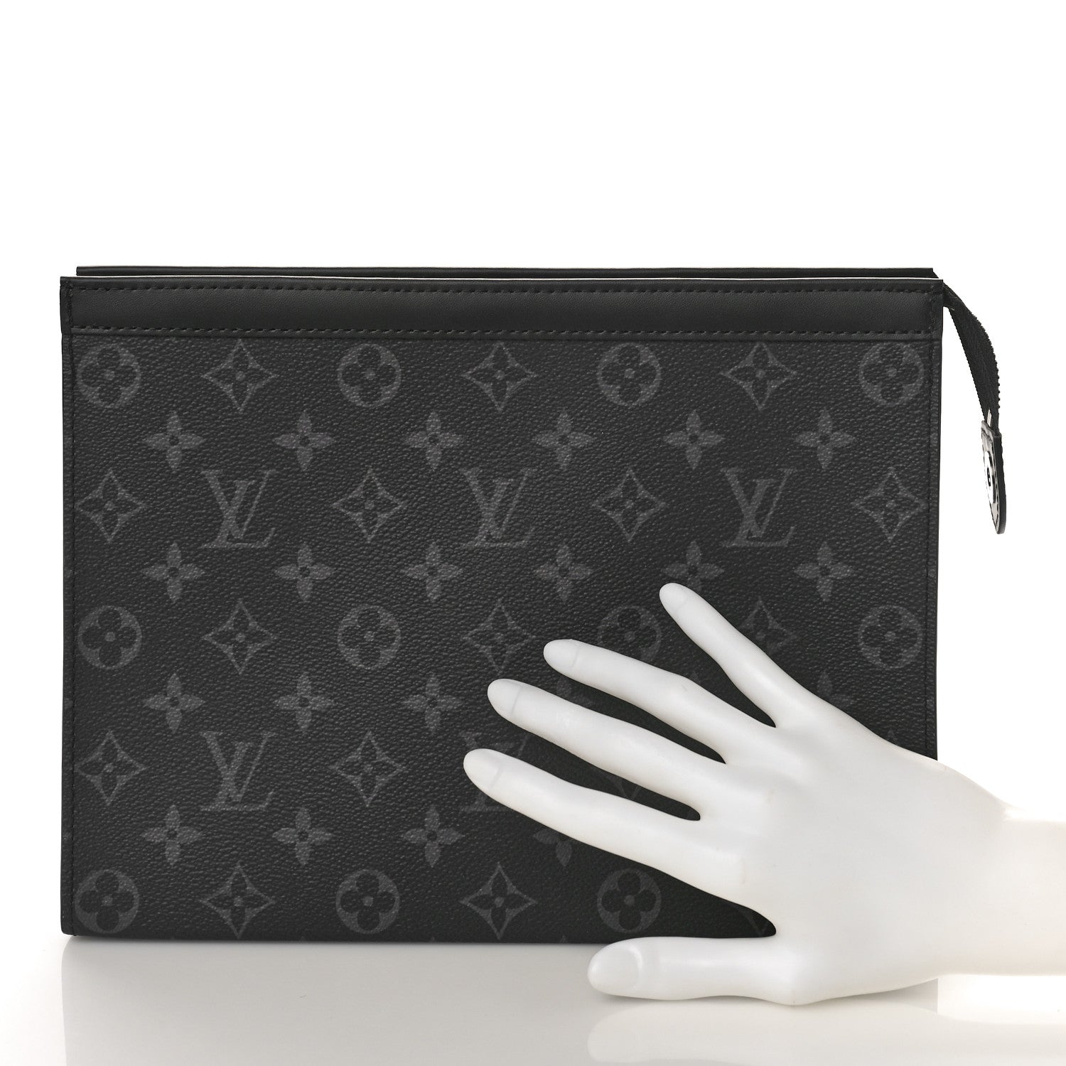 Louis Vuitton Monogram Eclipse Pochette Voyage MM 2 of 8
