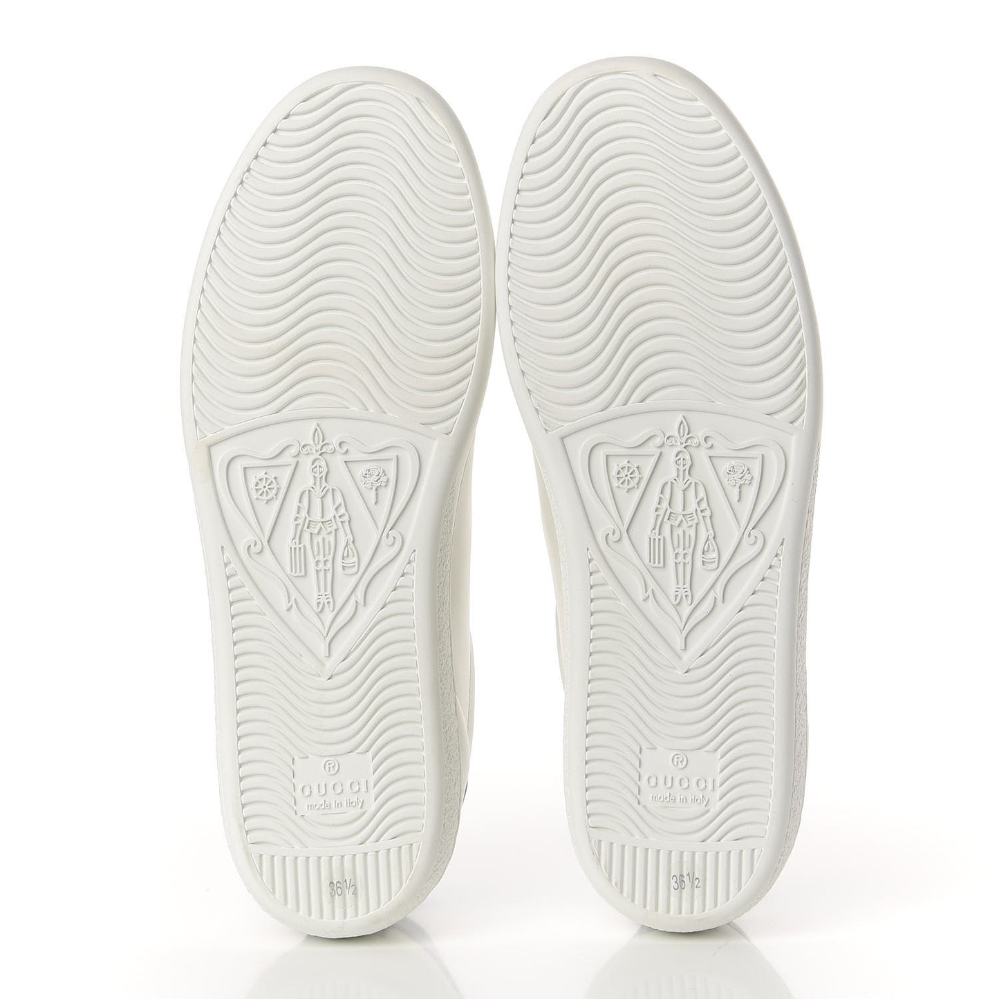 Calfskin Miro Soft Tennis Embroidered Womens Ace Sneakers 36.5 White Rio Blue