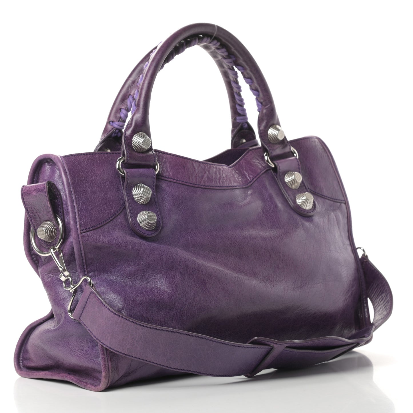 Agneau Giant 21 Silver Hardware City Raisin