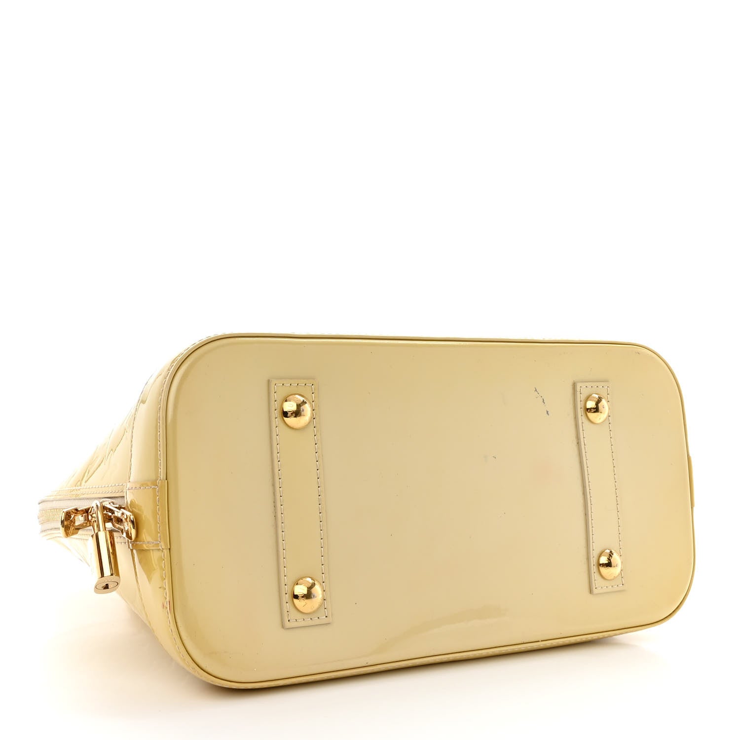 Louis Vuitton Vernis Alma PM Citrine 4 of 12